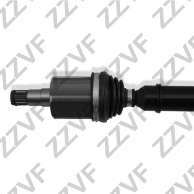 Drivaxel, framaxel höger Zzvf ZV6R0407764F ZZVF