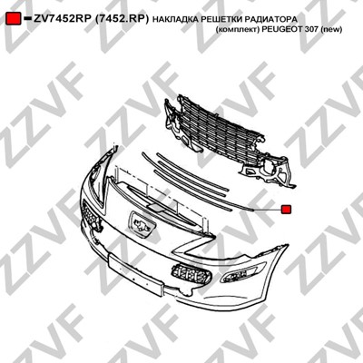Ram, kylargrill Zzvf ZV7452RP ZZVF Ram, kylargrill Zzvf ZV7452RP ZZVF