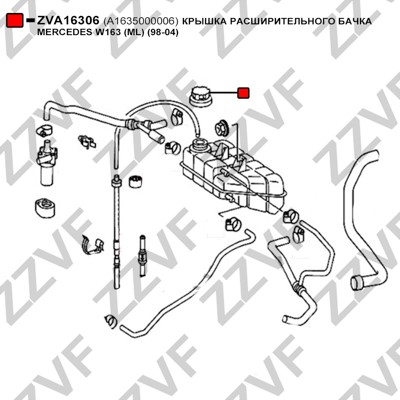Lock, kylare Zzvf ZVA16306 ZZVF