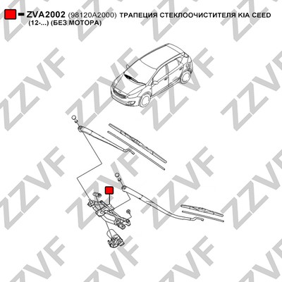 Torkartransmission, Fram Zzvf ZVA2002 ZZVF