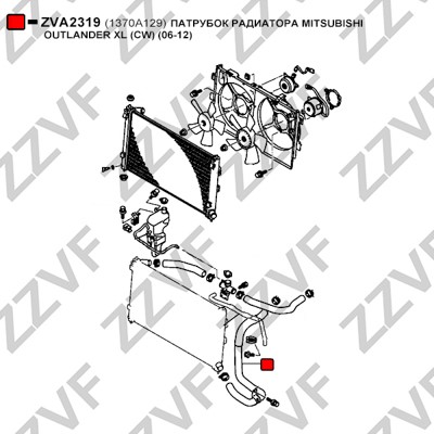 Kylarslang, Nedre Zzvf ZVA2319 ZZVF