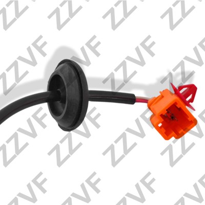 ABS-givare, Sensor, hjulvarvtal, Bakaxel, Bakaxel höger, Höger Zz ZZVF