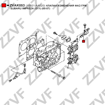 VVT-ventil Zzvf ZVAK053 ZZVF