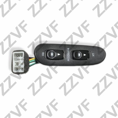 Brytare, fönsterhiss, Bak, Förarsida Zzvf ZVKK107 ZZVF
