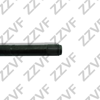 Stickaxel, differential, framaxel vänster Zzvf ZVPV065 ZZVF