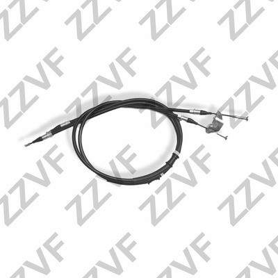 Vajer, parkeringsbroms, Bak, Mitt Zzvf ZVTC131 ZZVF