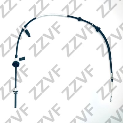 Vajer, parkeringsbroms, Vänster bak, Vänster Zzvf ZVTC180 ZZVF