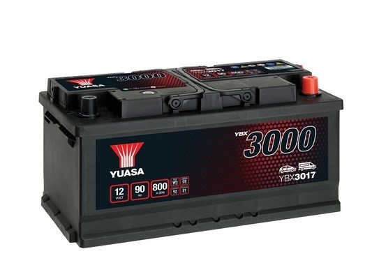 StartBatteri Yuasa YBX3017 12V 90Ah 740A YUASA