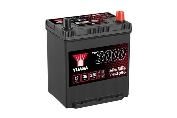 StartBatteri Yuasa YBX3056 12V 40Ah 330A YUASA