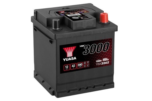 StartBatteri Yuasa YBX3202 12V 42Ah 390A YUASA