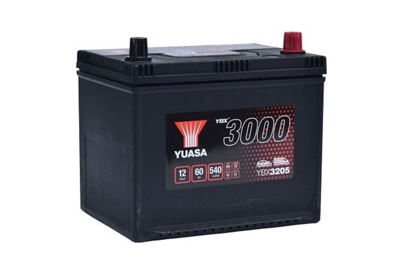 StartBatteri Yuasa YBX3205 12V 60Ah 540A YUASA