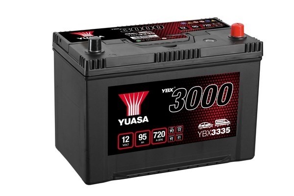 StartBatteri Yuasa YBX3335 12V 95Ah 720A YUASA