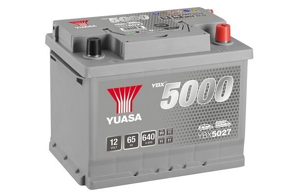 Yuasa  Silver Högprestanda Batteri 12V 65Ah 640A YUASA