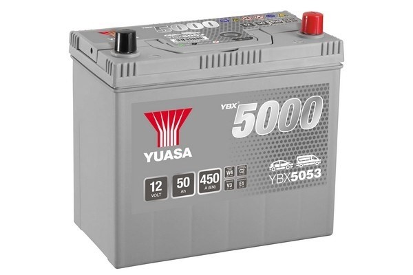 Yuasa Silver Högprestanda Batteri 12V 50Ah 450A YUASA