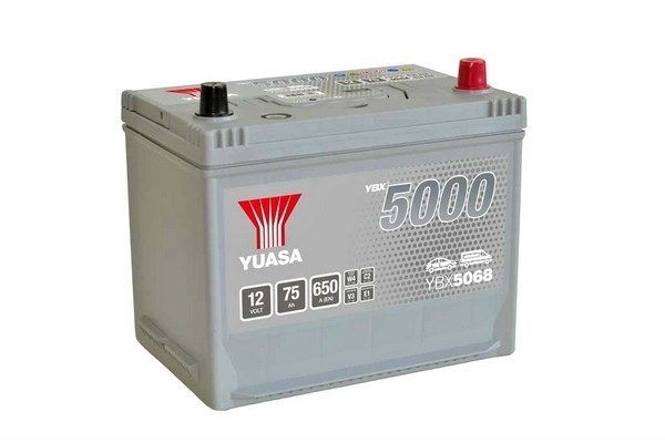 Yuasa Silver Högprestanda Batteri 12V 75Ah 650A YUASA