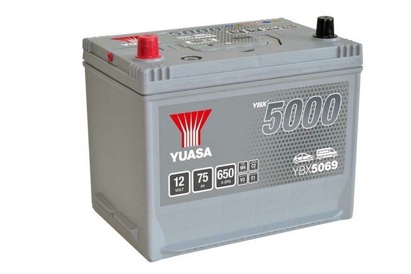 Yuasa Silver Högprestanda Batteri 12V 75Ah 650A YUASA