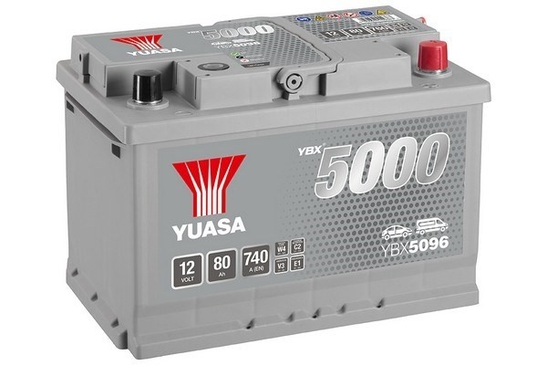 Yuasa  Silver Högprestanda Batteri 12V 80Ah 740A YUASA