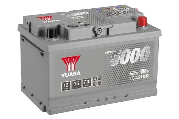 Yuasa  Silver Högprestanda Batteri 12V 75Ah 710A YUASA