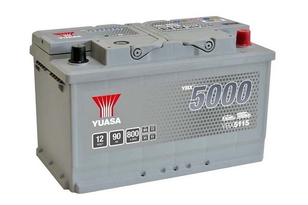 Yuasa  Silver Högprestanda Batteri 12V 90Ah 800A YUASA