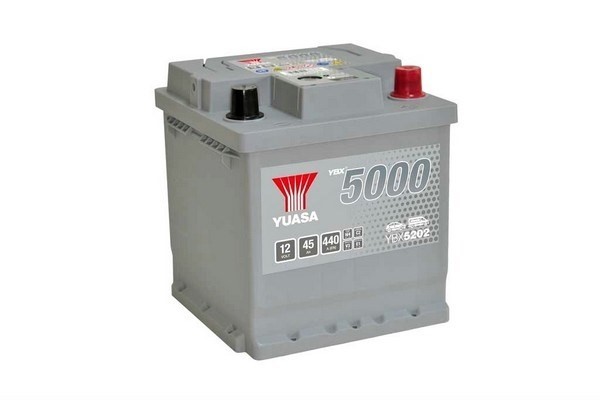 Yuasa  Silver Högprestanda Batteri 12V 45Ah 440A YUASA