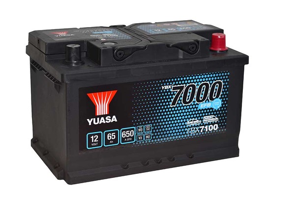 Yuasa EFB Start Stop Batteri 12V 65Ah 650A YUASA