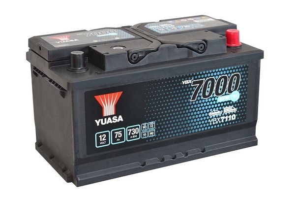 Yuasa EFB Start Stop Batteri 12V 75Ah 730A YUASA