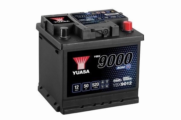 Yuasa AGM Start Stop Plus Batteri 12V 50Ah 520A YUASA
