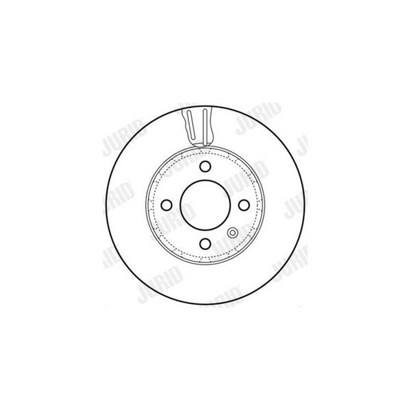 Bromsskiva Ventilerad, Framaxel Jurid 562727JC JURID Bromsskiva Ventilerad, Framaxel Jurid 562727JC JURID