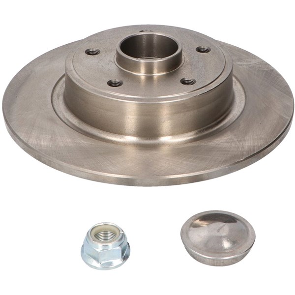 Bromsskiva Solid, Bakaxel Jurid 563004J-1 JURID