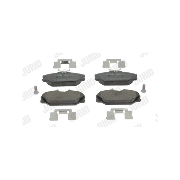 Bromsbeläggsats, Framaxel Jurid Jurid white low dust 573008JC JURID