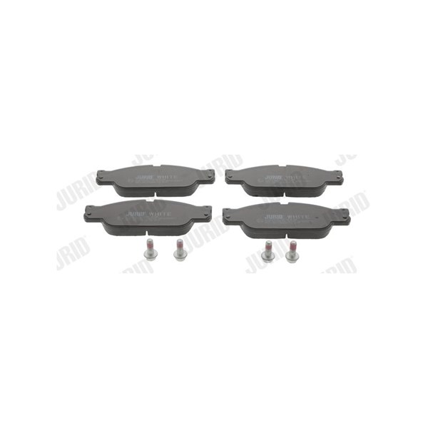 Bromsbeläggsats, Framaxel Jurid Jurid white low dust 573023JC JURID