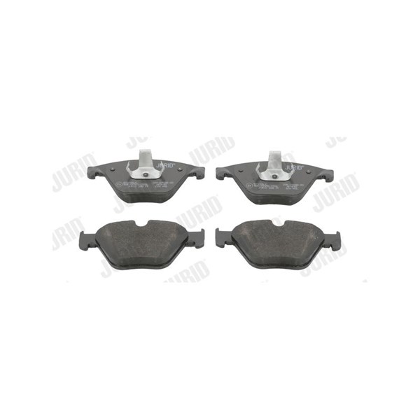 Bromsbeläggsats, Framaxel Jurid Jurid white low dust 573305JC JURID