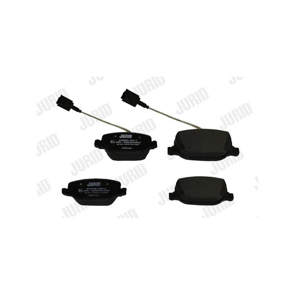 Bromsbeläggsats, Bakaxel Jurid 573348J JURID Bromsbeläggsats, Bakaxel Jurid 573348J JURID