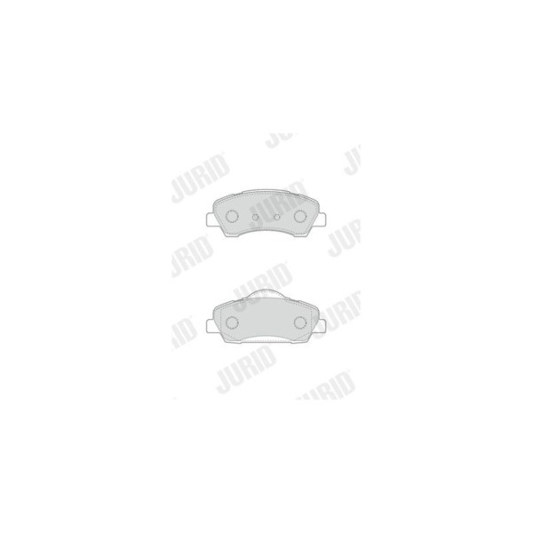 Bromsbeläggsats Solid, Framaxel Jurid 573461J JURID