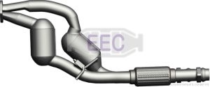Katalysator Eec Type approved BM6017T EEC