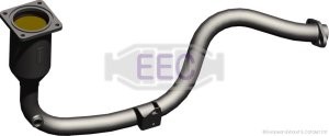 Katalysator Eec Type approved CI6001T EEC