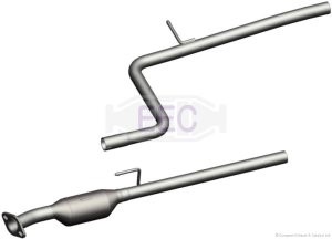 Katalysator Eec Type approved FI6011T EEC