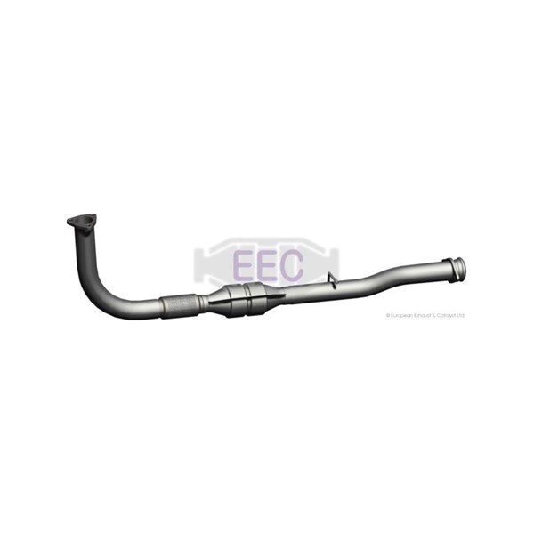 Katalysator Eec Type approved LD8000T EEC
