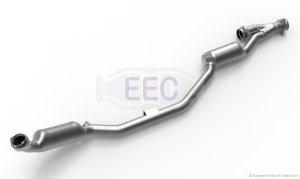Katalysator, Vänster Eec Type approved MZ6031T EEC