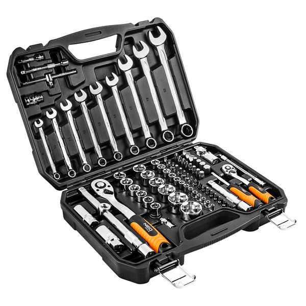 1/2", 1/4" , Crv Hylsnyckelsats 82 pcs,, Universal