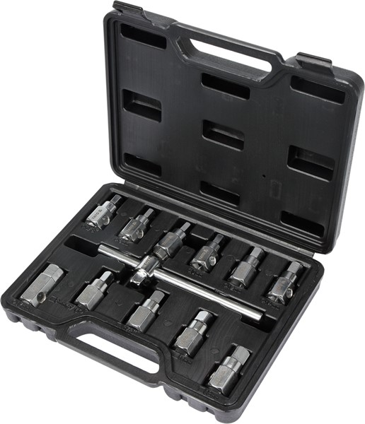 Oljeavtappningsnyckel 12pcs, Universal Yato