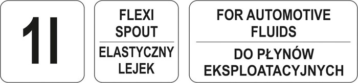 Oljekanna 1l, Universal Yato