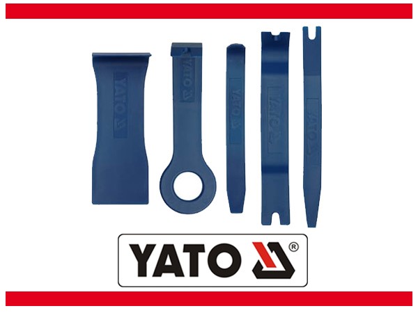 5pcs Däckmonteringsjärn-set, Universal Yato YT-0836 Yato