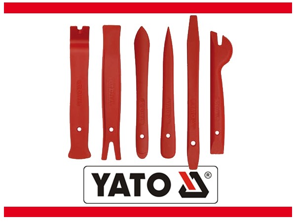 Däckmonteringsjärn-set 6pcs, Universal Yato