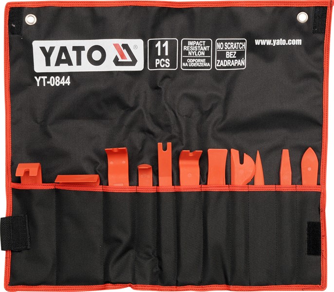 Däckmonteringsjärn-set 11pcs, Universal Yato