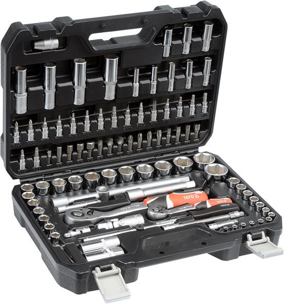 Hylsnyckelsats 94pcs 1/2" L, Universal Yato