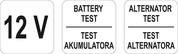 Digital multimeter 12v, Universal