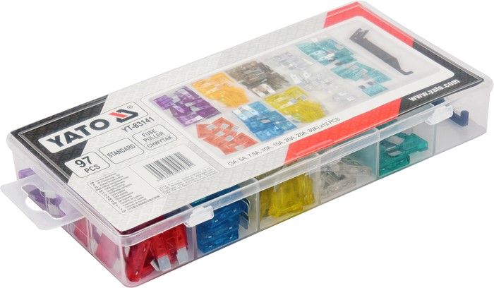 Säkringssats Standard 97 Pcs, Universal Yato