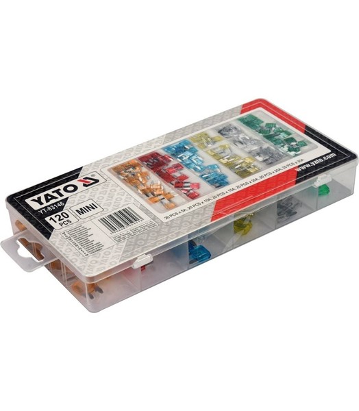 Säkringssats 120 Pcs Mini, Universal Yato