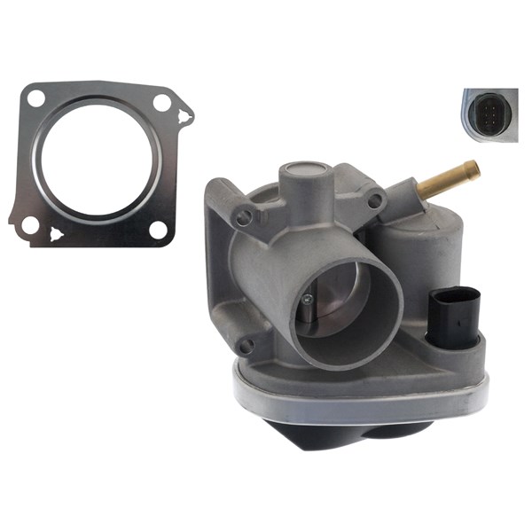 Gasspjäll/Spjällhus 12V Febi bilstein 104107 FEBI BILSTEIN